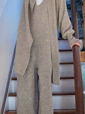 Ireland’s Eye 100% virgin merino wool oversized shawl cardi